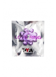 Мягкая фиолетовая гелевая насадка - Toyfa Basic - в Кисловодске купить с доставкой