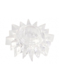 Прозрачное гелевое эрекционное кольцо-солнце - Toyfa Basic - в Кисловодске купить с доставкой