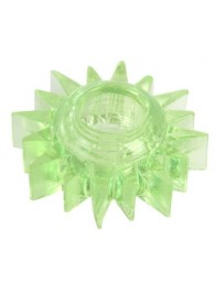 Зеленое эрекционное кольцо-солнце - Toyfa Basic - в Кисловодске купить с доставкой