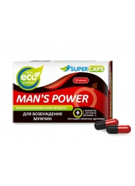 Возбуждающее средство Man’s power - 10 капсул (+1 в подарок) - SuperCaps - купить с доставкой в Кисловодске