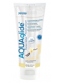 Смазка на водной основе AQUAglide с ароматом ванили - 100 мл. - Joy Division - купить с доставкой в Кисловодске