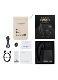 Набор для пар Golden Moments: Womanizer Premium 2 и We-Vibe Chorus - Womanizer