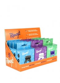 Бокс из 12 эрекционных колец Axle-pin - Lola Games - в Кисловодске купить с доставкой