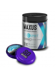 Гладкие презервативы Maxus G spot с двойной спиралью - 15 шт. - Maxus - купить с доставкой в Кисловодске