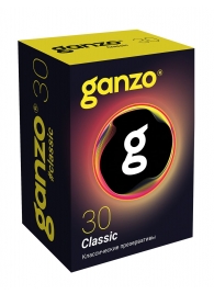 Классические презервативы с обильной смазкой Ganzo Classic - 30 шт. - Ganzo - купить с доставкой в Кисловодске