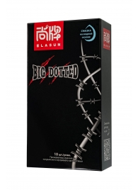 Презервативы с точками Elasun Big Dotted - 10 шт. - Elasun - купить с доставкой в Кисловодске
