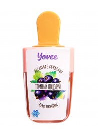 Охлаждающий бальзам для губ «Томный поцелуй» с ароматом черной смородины - 5 мл. - ToyFa - купить с доставкой в Кисловодске