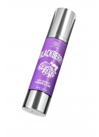 Массажное масло 2-в-1 Blackberry Hot Effect с разогревающим эффектом и вкусом ежевики - 50 мл. - Secret Play - купить с доставкой в Кисловодске