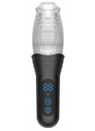 Автоматический мастурбатор Oral Sex Masturbator с функциями ротации, вибрации и фрикций - Secwell - в Кисловодске купить с доставкой