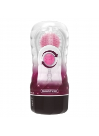 Прозрачный текстурированный мастурбатор Vacuum Cup Masturbator Black Hole - Baile - в Кисловодске купить с доставкой