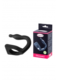 Эрекционное кольцо с вибровтулкой Discovery - MALESATION - в Кисловодске купить с доставкой