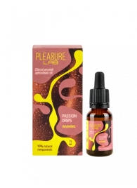 Капли с согревающим эффектом Passion Drips Warming - 15 мл. - Pleasure Lab - купить с доставкой в Кисловодске