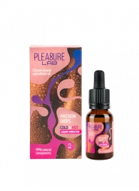 Жидкий вибратор Passion Drips Cold n Hot - 15 мл. - Pleasure Lab - купить с доставкой в Кисловодске
