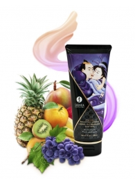 Массажный крем для тела с ароматом экзотических фруктов Exotic fruits - 200 мл. - Shunga - купить с доставкой в Кисловодске