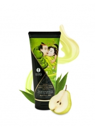 Массажный крем для тела с ароматом груши и зелёного чая Pear   Exotic Green Tea - 200 мл. - Shunga - купить с доставкой в Кисловодске