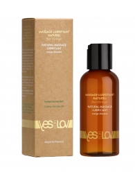Натуральная массажная смазка Natural Lubricant Orange Blossom - 100 мл. - YESforLOV - купить с доставкой в Кисловодске