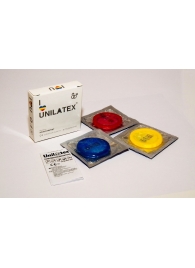 Разноцветные ароматизированные презервативы Unilatex Multifruits - 3 шт. - Unilatex - купить с доставкой в Кисловодске