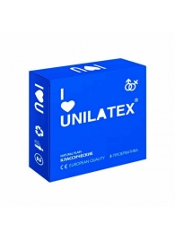 Классические презервативы Unilatex Natural Plain - 3 шт. - Unilatex - купить с доставкой в Кисловодске