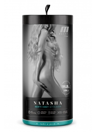 Мастурбатор-вагина с вибрацией Soft   Wet Natasha Realistic Beige Masturbator - Blush Novelties - в Кисловодске купить с доставкой