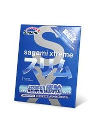 Презерватив Sagami Xtreme FEEL FIT 3D - 1 шт. - Sagami - купить с доставкой в Кисловодске
