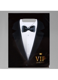 Пакет «Смокинг VIP» полиэтиленовый с вырубной ручкой (30х40 см) - UPAK LAND - купить с доставкой в Кисловодске