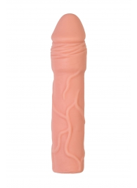 Телесная удлиняющая насадка с подхватом - 19 см. - ToyFa - в Кисловодске купить с доставкой