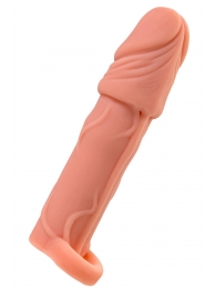 Телесная удлиняющая насадка с подхватом - 16 см. - ToyFa - в Кисловодске купить с доставкой