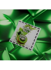 Саше лубриканта для орального секса SGAN со вкусом кислого киви - 5 мл. - SGAN - купить с доставкой в Кисловодске