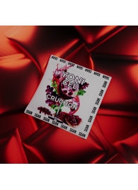 Саше лубриканта для орального секса SGAN со вкусом крюшона - 5 мл. - SGAN - купить с доставкой в Кисловодске