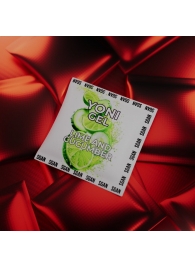 Саше лубриканта для орального секса SGAN со вкусом лайма и огурца - 5 мл. - SGAN - купить с доставкой в Кисловодске