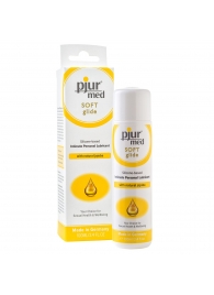 Силиконовый лубрикант с жожоба pjur MED Soft glide - 100 мл. - Pjur - купить с доставкой в Кисловодске