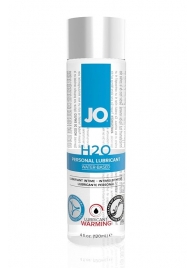 Возбуждающий лубрикант на водной основе JO Personal Lubricant H2O Warming - 120 мл. - System JO - купить с доставкой в Кисловодске