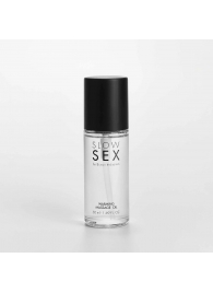 Съедобное cогревающее массажное масло Slow Sex - 50 мл. - Bijoux Indiscrets - купить с доставкой в Кисловодске