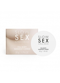 Массажная свеча для всего тела Slow Sex - 50 гр. - Bijoux Indiscrets - купить с доставкой в Кисловодске