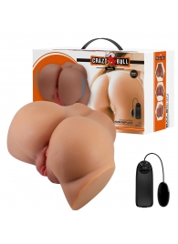 Карамельный мастурбатор-полуторс Emilia с вибрацией - Baile - в Кисловодске купить с доставкой