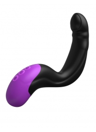Черно-фиолетовый вибромассажёр простаты Hyper-Pulse P-Spot Massager - Pipedream - в Кисловодске купить с доставкой