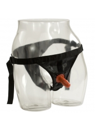 Трусики со штырьком для фиксации насадок Ultra Harness with Plug - Doc Johnson - купить с доставкой в Кисловодске