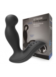 Черный вибромассажер простаты 3,5’’ P-spot Massager - 12,5 см. - Erokay - в Кисловодске купить с доставкой