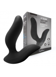 Черный вибромассажер простаты 3,5’’ Curve P-spot Massager - 12 см. - Erokay - в Кисловодске купить с доставкой