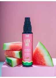 Гель Lick Me с согревающим эффектом и ароматом арбуза - 50 мл. - INTT - купить с доставкой в Кисловодске