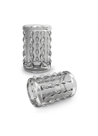 Прозрачная насадка с бороздками STAY HARD COCK SLEEVE 04 CLEAR - Blush Novelties - в Кисловодске купить с доставкой