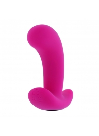 Розовый вибромассажёр простаты с пультом ДУ Hooking Up - 9,5 см. - Selopa - в Кисловодске купить с доставкой