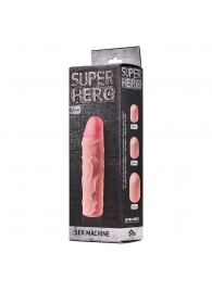 Фаллоудлинитель SUPER HERO Sex Machine - 15,5 см. - Lola Games - в Кисловодске купить с доставкой