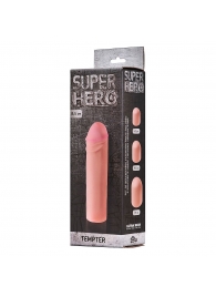 Фаллоудлинитель SUPER HERO Tempter - 16 см. - Lola Games - в Кисловодске купить с доставкой