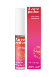 Возбуждающий блеск для губ Love Potion - 8 мл. - Love to Love - купить с доставкой в Кисловодске