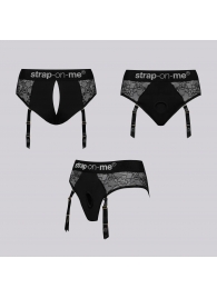 Трусики для фиксации насадок Strap-on-me Harness Lingerie Diva XS - Strap-on-me - купить с доставкой в Кисловодске
