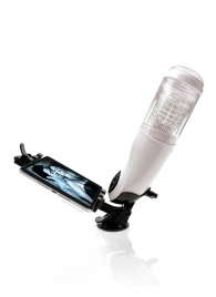 Перезаряжаемый мастурбатор-вагина с держателем для мобильных устройств Extreme Toyz Me - Pipedream - в Кисловодске купить с доставкой