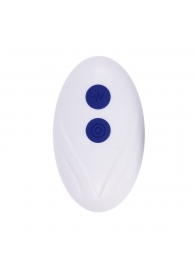 Синее эрекционное виброкольцо с клиторальной подушечкой и пультом ДУ Adjustable Fun Ring - Zero Tolerance - в Кисловодске купить с доставкой