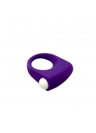 Фиолетовое эрекционное кольцо Puggle Vibrating Ring with Bullet - Adrien Lastic - в Кисловодске купить с доставкой