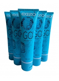 Набор из 5 пролонгирующих лубрикантов на водной основе Egzo Go (по 100 мл.) - EGZO - купить с доставкой в Кисловодске